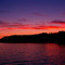 White Iron Lake sunset from Pine Point Lodge
