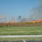 Burning fields in Oklahoma