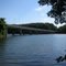 Short bridge over Liberty Reservoir, looking east