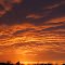 Kansas Winter Storm Sunset