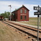 Railway siding, Hardin Historical Village