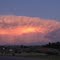 Thunder Storm over Hardin, MT.