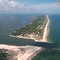Looking east over St George Island from Bob Sikes Cut