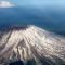 Volcanoes St. Helens (foreground) & Adams, WA, USA.