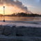"Sunrise Over the Sandbags" Fargo, ND Flood 2009