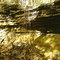little waterfall in riverbend