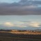 Sunlight and shadow over Bridger Valley