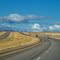 Traveling west on I-80 near Lyman, WY. Note the wind farm in the area of constant wind