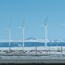 Wind farm off I-80 near Fort Bridger, Wyoming