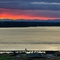 Puget Sound Sunset Panorama