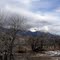 A peek at Pike's Peak from Fountain Creek
