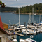 Warbass Way Marina from Friday Harbor, Washington towards Brown Island, Washington