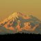 Mount Baker sunset from English Camp, San Juan Island National Historic Park