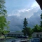 summer sky in fergus
