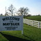 Asparagus Bed of Mason County.  Welcome sign on the north edge of Mays Lick, Kentucky