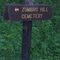 trail marker to Zumbro Hill Cemetery near historic Forestville MN