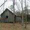 old barn and spanish moss