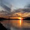 Sunset over the Cape Cod Canal