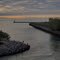 Early morning fishing at Port Washington
