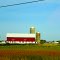 Farm with Two Silos