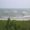 Waves on the lake