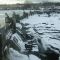 Frozen Hudon River, Glens Falls, NY, 2-19-2009