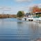 Looking north coming into the canal at Lauderdale Estates.  Looking towards east shore...  10-22-2010