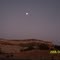 Moon over the Mountains in New Mexico