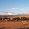 Clear sky to the northeast after a storm in Grants, NM.