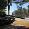 Tank and chapel, Ft Drum, 28 Mar 2009