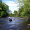 'Canoeing' up river on the St. Croix 2