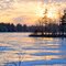 Wood Lake Sunset
