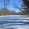 frozen old river bend