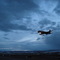 United A-319 landing