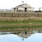 Barn And Pond Panarama