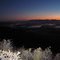 Above Fruit Heights at sunset