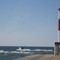 Today's lighthouse adjucent to Holland old lighthouse