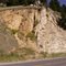 Road-Cut on frontage road 2 miles south of Montana City