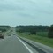 Distant wind turbines on 80