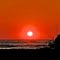 Surf Fishing at sunset on OBX