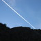 Ice Canyon contrail