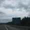 Interstate 95 near its northern end at the Canadian border in Maine