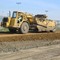 Scrapper on levee
