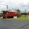 Caboose on M-46, Buena Vista, MI, Summer 2009