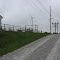 Looking south on County Road 1075 E