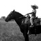 Sioux Boy on a Horse in Pine Ridge, South Dakota