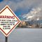 New Page paper mill during 30 below zero