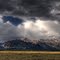 Teton Cloudscape Panorama
