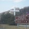 Huge cross off I-75
