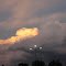 setting sun catches thunderheads, Jefferson City, MO